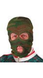 Bivakmuts Camouflage Dames Heren Carnaval