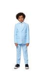 Blauw Basis Opposuits Kostuum Jongens