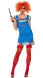 Blauw Chucky Kostuum Meisjes