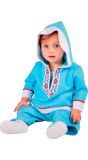 Blauw Eskimo Kostuum Baby