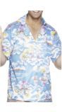 Blauw Hawaii Shirt Heren