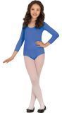 Blauw Lange Mouwen Leotard Kind
