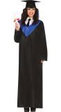 Blauw-Zwart Afgestudeerd Kostuum