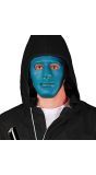 Blauwe Anoniem Masker