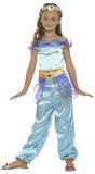 Blauwe Arabische Prinses Kostuum