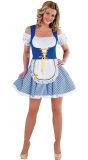 Blauwe Bayern Dirndl Vrouwen