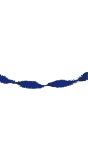Blauwe Crepe Papier Slinger 6 Meter