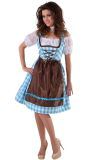 Blauwe Dirndl Dames