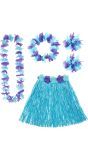 Blauwe Hawaii Set
