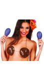 Blauwe Maracas Sambaballen