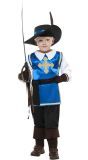 Blauwe Musketier Kostuum Kinderen