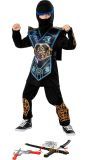 Blauwe Ninja Kostuum Jongens
