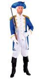 Blauwe Officiers Jas Man
