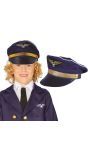 Blauwe Pilotenpet Kind