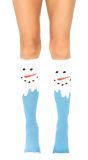 Blauwe Sneeuwman Kousen