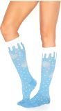 Blauwe Sneeuwvlok Kousen
