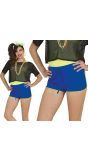 Blauwe Sportbroek 80's Dames