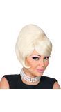 Blonde Beehive Pruik