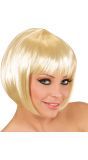 Blonde Boblijn Pruik