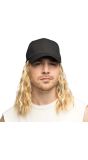 Blonde Pruik met Zwarte Pet New Kids