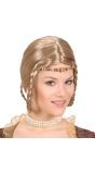 Blonde Renaissance Prinses Pruik