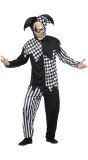 Boze Nar Kostuum Zwart Wit