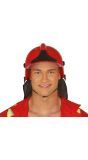 Brandweer Helm Rood
