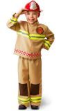 Brandweer Kostuum met Helm Jongens Meisjes