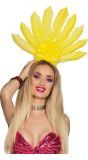 Braziliaanse Samba Tiara Neon Geel