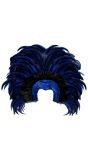 Braziliaanse Veren Hoofdtooi Blauw