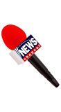 Breaking News Microfoon Rood