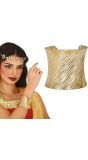 Brede Gouden Romeinse Armband