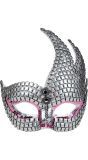 Brillanti Zilveren Oogmasker
