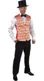 Brocaat Gilet Rood