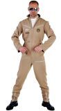 Bruin Gevechtspiloot Uniform Heren