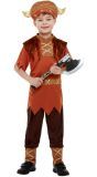 Bruin Jongens Viking Kostuum
