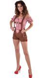 Bruin Oktoberfest Broekje Dames