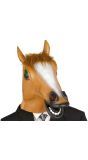 Bruin Paardenmasker met Haar