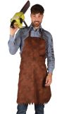 Bruin Slagersschort Leatherface Heren Halloween