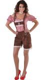 Bruin Tiroler Broekje Dames