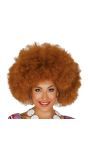 Bruine Afro Maxi Pruik