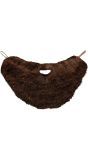 Bruine Baard met Snor