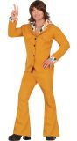Bruine Disco 70's Kostuum Volwassenen