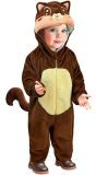 Bruine Eekhoorn Onesie Baby
