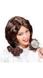 Bruine Jaren 70 Pruik Dames
