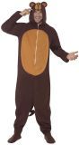 Bruine Mannen Apen Onesie