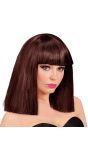 Bruine Showgirl Pruik