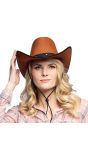 Bruine Wichita Cowboy Hoed