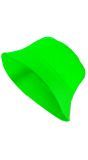 Bucket Hat Neon Groen Dames Heren