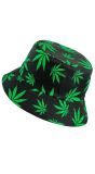 Bucket Hat Wiet Print Dames Heren